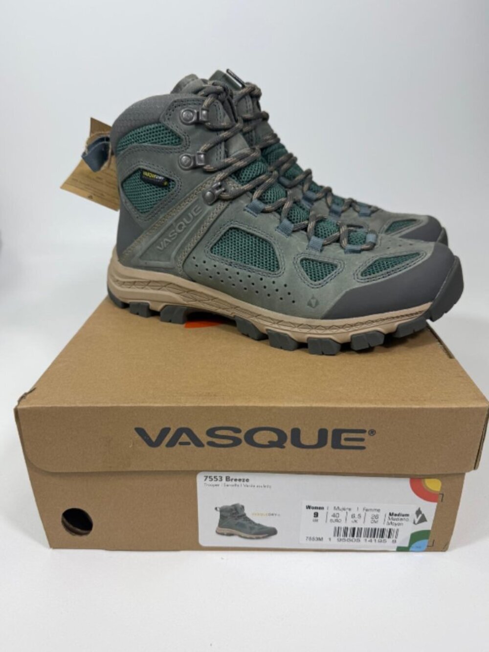 Vasque Breeze Women's Hiking Boots, Trooper, Size 9